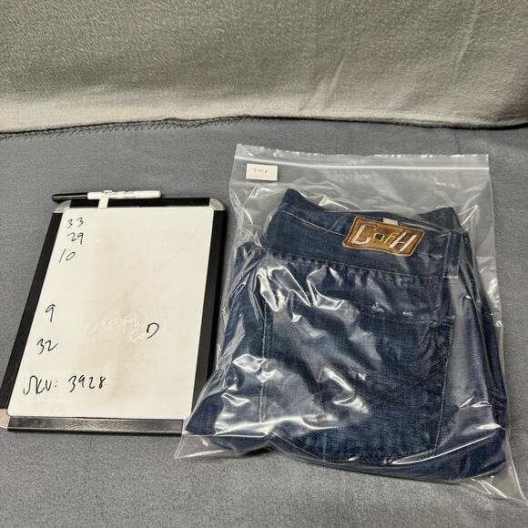 Citizens of Humanity Jeans Mens 32 (33x29 ACTUAL) Evans Relaxed Fit Blue Denim - Picture 11 of 11